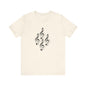 Musical Notes Tee - Perfect for Music Lovers, Casual Wear, Concerts, Festivals, Unique Gift Idea