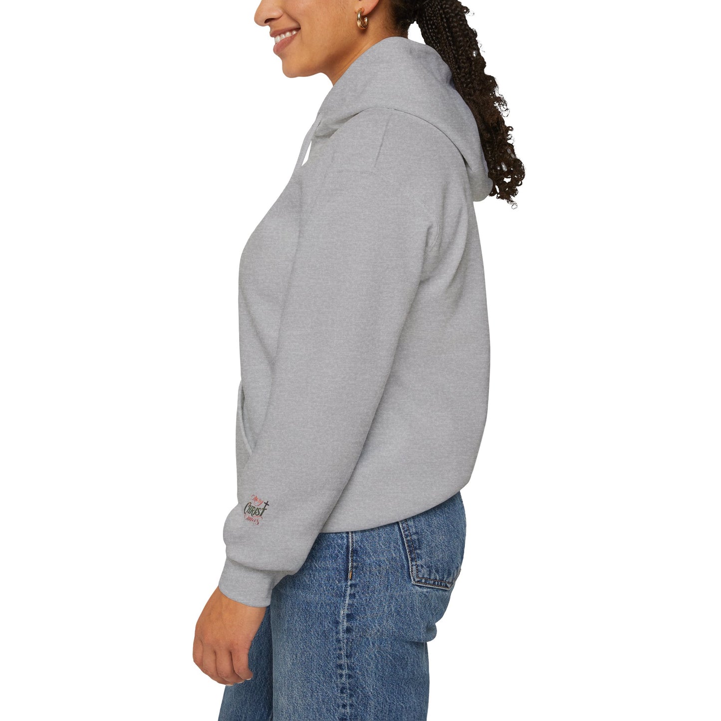 Merry Christmas Hoodie, Cozy Unisex Sweatshirt for Holiday Gatherings, Festive Gift Idea for Him/Her, Winter Apparel, Christmas Sweater