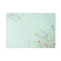 Floral Meadow Glass Cutting Board — Pastel Wildflower Kitchen Board