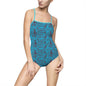 Musical Notes Women's One-Piece Swimsuit, Cute Swimsuit for Beach Days, Swimwear for Music Lovers, Fun Summer Swimwear, Gift for Her