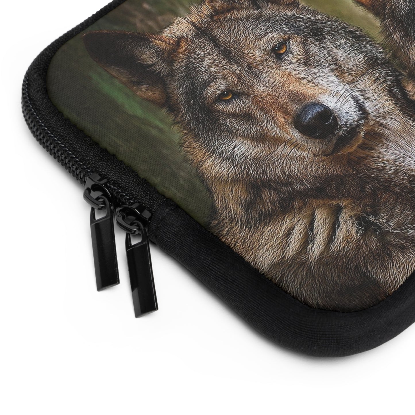 Wolf Laptop Sleeve - Wildlife Lover Gift