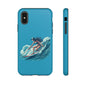 Surfing Phone Case, Coastal Vibes Phone Cover, Tough Cases for Beach Lovers, Ocean Art Phone Accessories, Summer Gift Idea