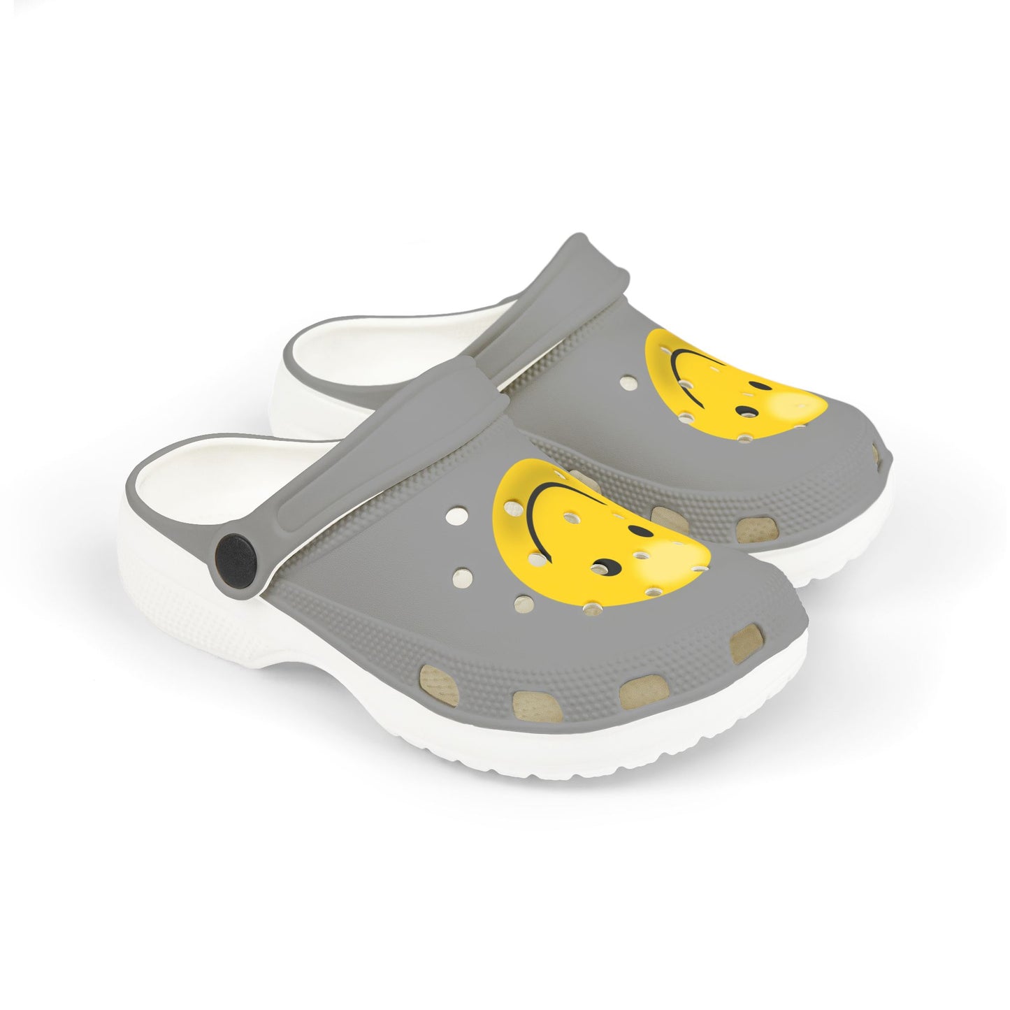 Smiley Face Clogs, Kid's Foam Shoes