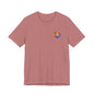 Peace Sign Tie-Dye Tee — Rainbow Hippie Peace Symbol T-Shirt