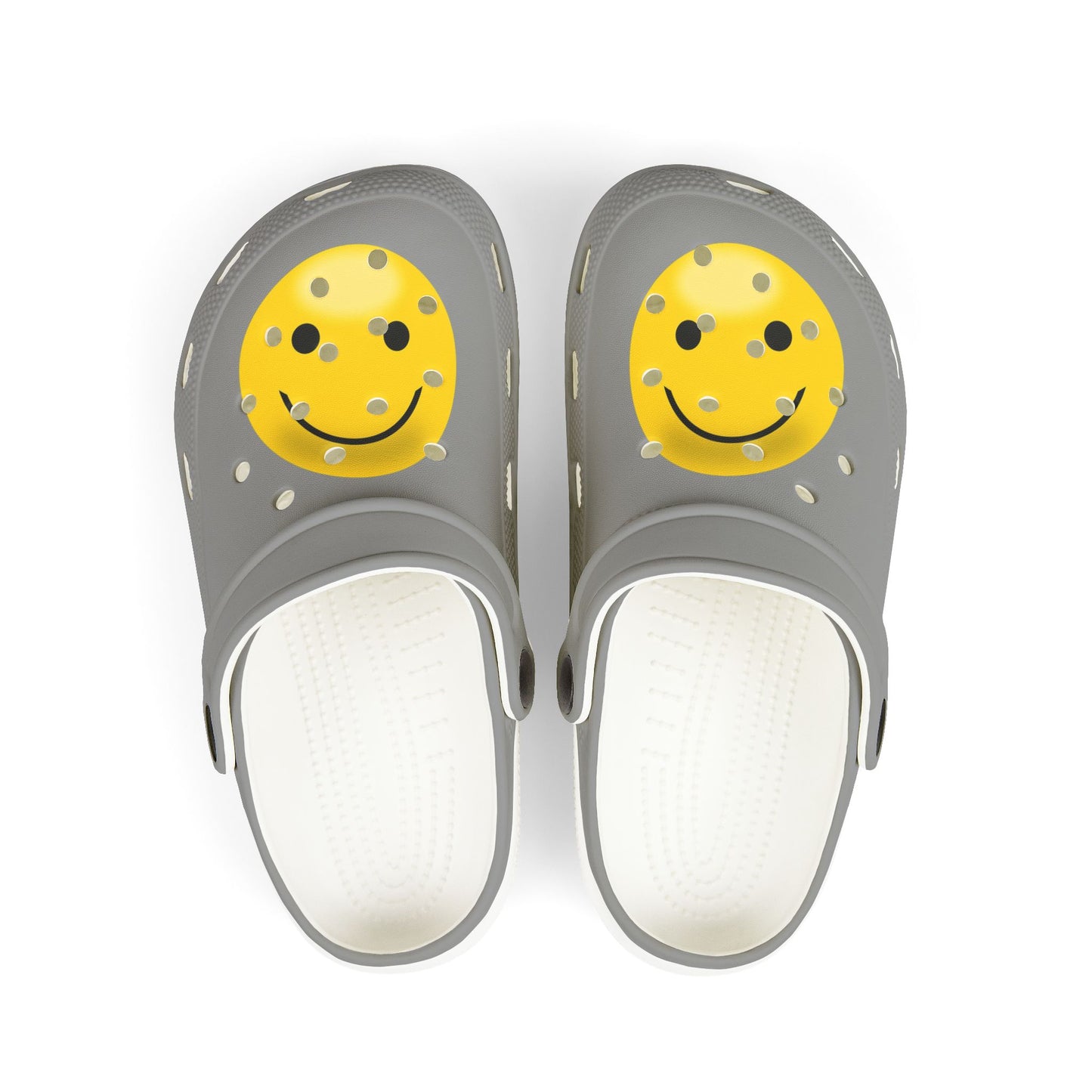 Smiley Face Clogs, Kid's Foam Shoes