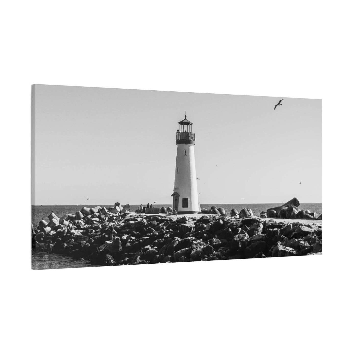 Matte Canvas, Stretched, 1.25" - Lighthouse