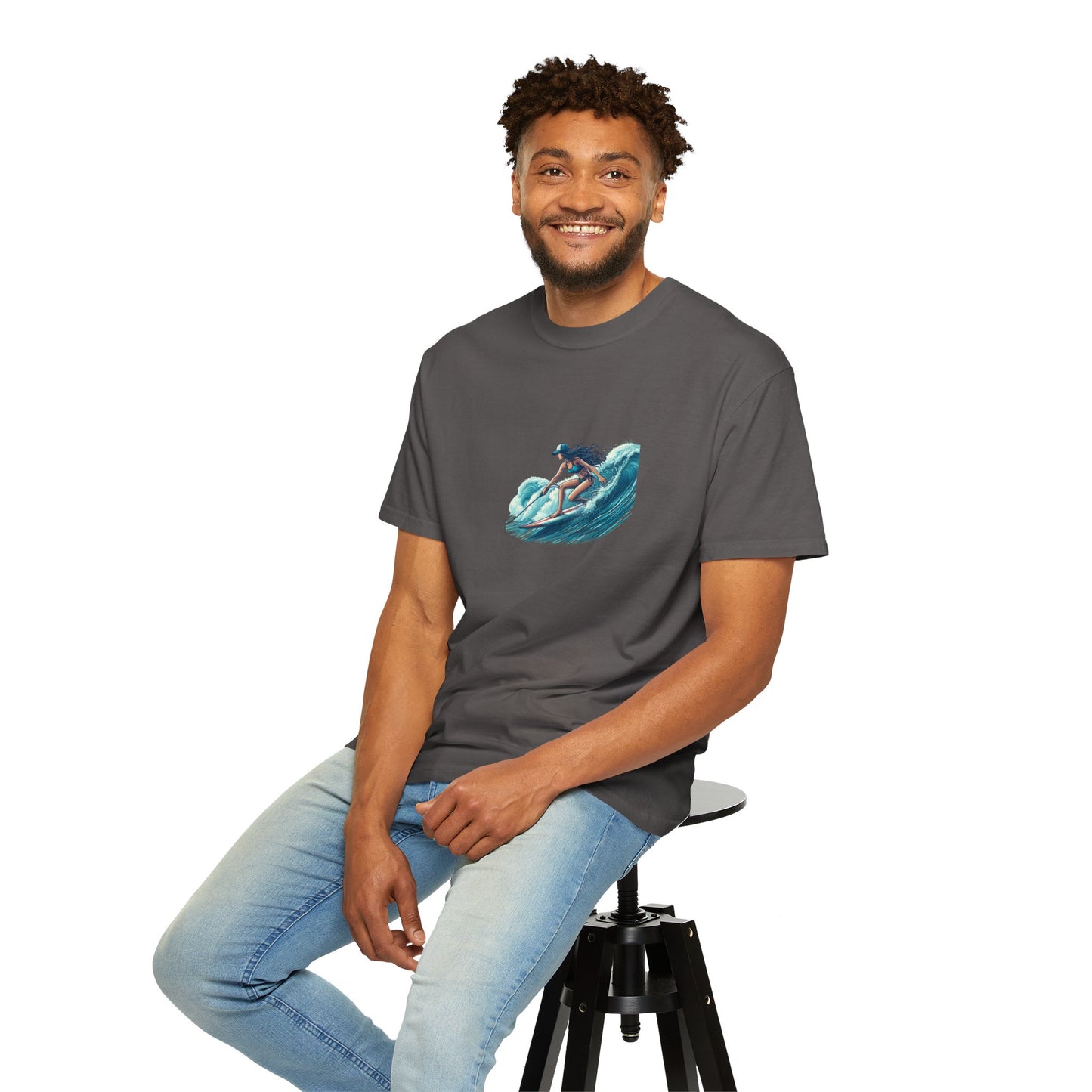 California Surf Style T-Shirt, Unisex Beach Tee, Vintage California Graphic Shirt, Summer Casual Wear, Surfing Enthusiasts Apparel