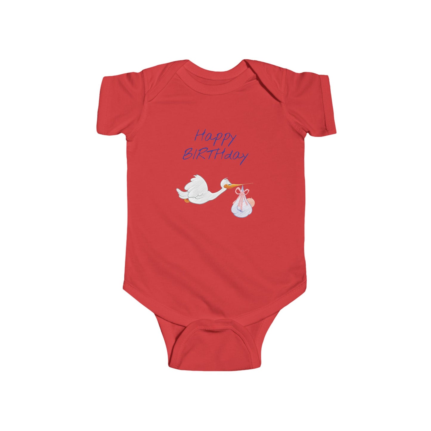 Happy Birthday Infant Bodysuit - Cute Baby Gift, Newborn Outfit, 1st Birthday, Baby Shower, Toddler Apparel