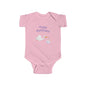 Happy Birthday Infant Bodysuit - Cute Baby Gift, Newborn Outfit, 1st Birthday, Baby Shower, Toddler Apparel
