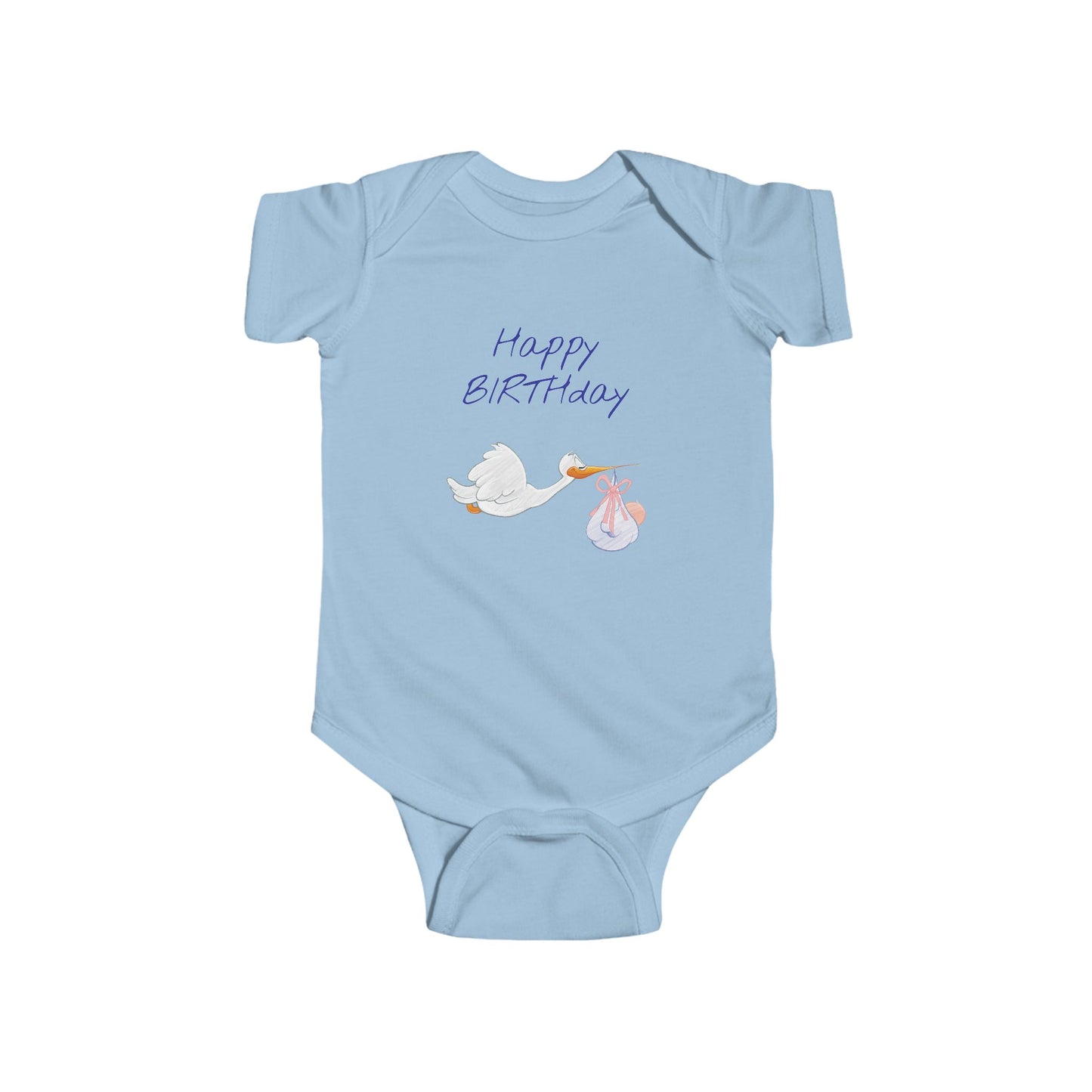 Happy Birthday Infant Bodysuit - Cute Baby Gift, Newborn Outfit, 1st Birthday, Baby Shower, Toddler Apparel