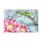 Lotus Blossom Matte Canvas Wall Art — Stretched 1.25" Decorative Print