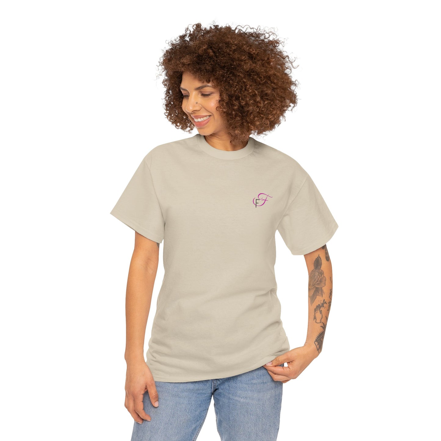 Funkin' Fabulous Tee — Pink Gown Illustration Women's Empowerment T‑Shirt