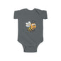 Cute Cartoon Bee Infant Bodysuit, Baby Shower Gift, Newborn Outfit, Toddler Clothes, Cute Gift for Kids