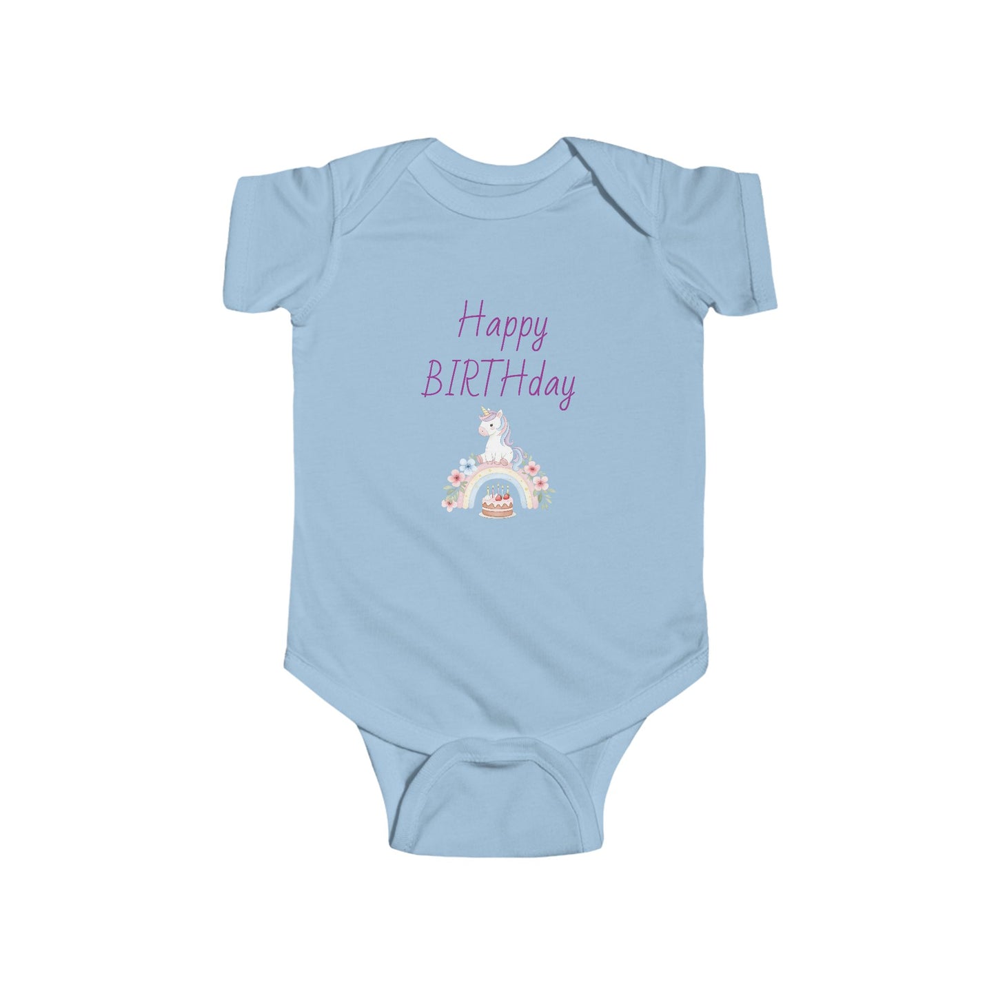 Happy Birthday Infant Bodysuit, Baby Shower Gift, Cute Baby Outfit, Newborn Clothes, 1st Birthday Outfit