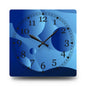 Ocean Waves Acrylic Wall Clock, Coastal Home Decor