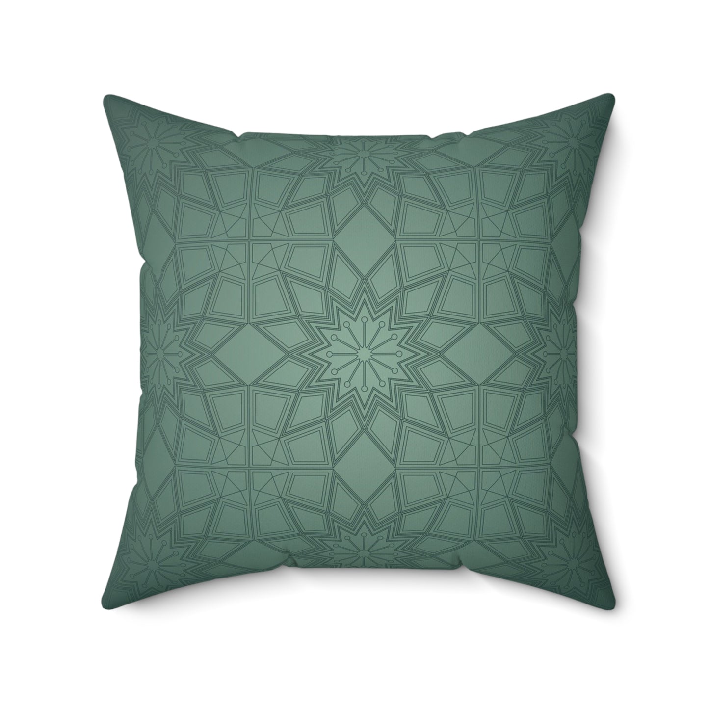 Luxurious Faux Suede Square Pillow - Modern Home Decor, Boho Throw Pillow, Cozy Living Room Accent, Unique Gift, Stylish Cushion
