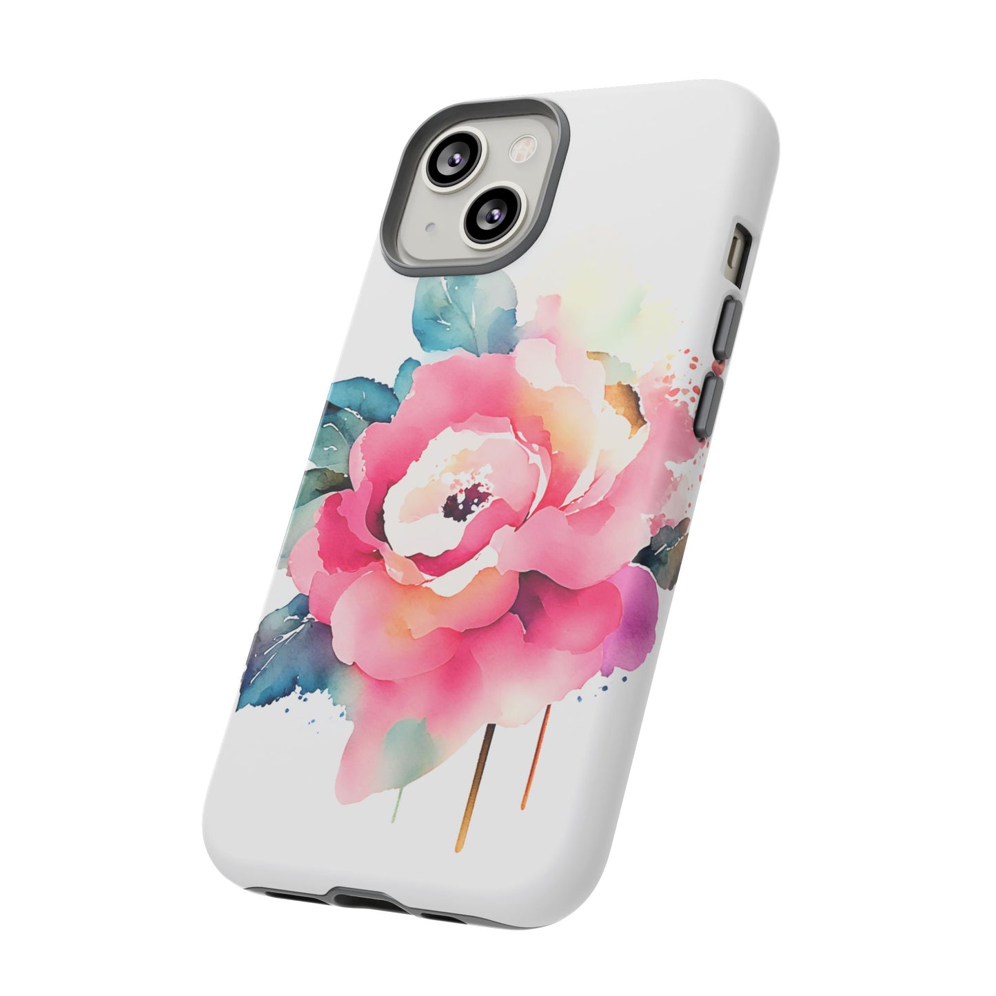 Floral Phone Case - Vibrant Rose Design
