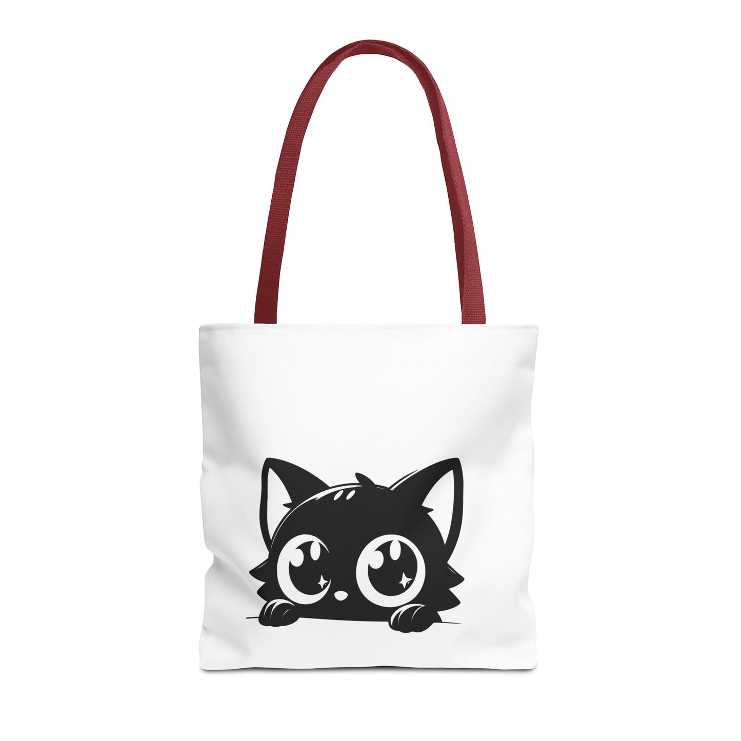 Adorable Cat Face Tote Bag | Cute Kitten Shopping Bag