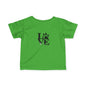 Cute Infant Love Tee, Baby Love Shirt, Toddler T-Shirt, Pet Lover Gift, Baby Shower Gift, Kids Graphic Tee