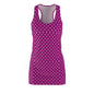 Polka Dot Racerback Dress for Women - Casual Summer Style, Beach Wear, Party Outfit, Vacation Dress, Gift for Her