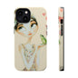Whimsical Girl with Frog Magnetic Impact Phone Case
