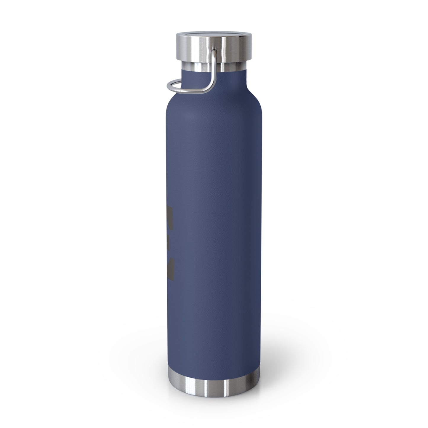 Personalized Copper Insulated Water Bottle, 22oz - "E" Custom Monogram