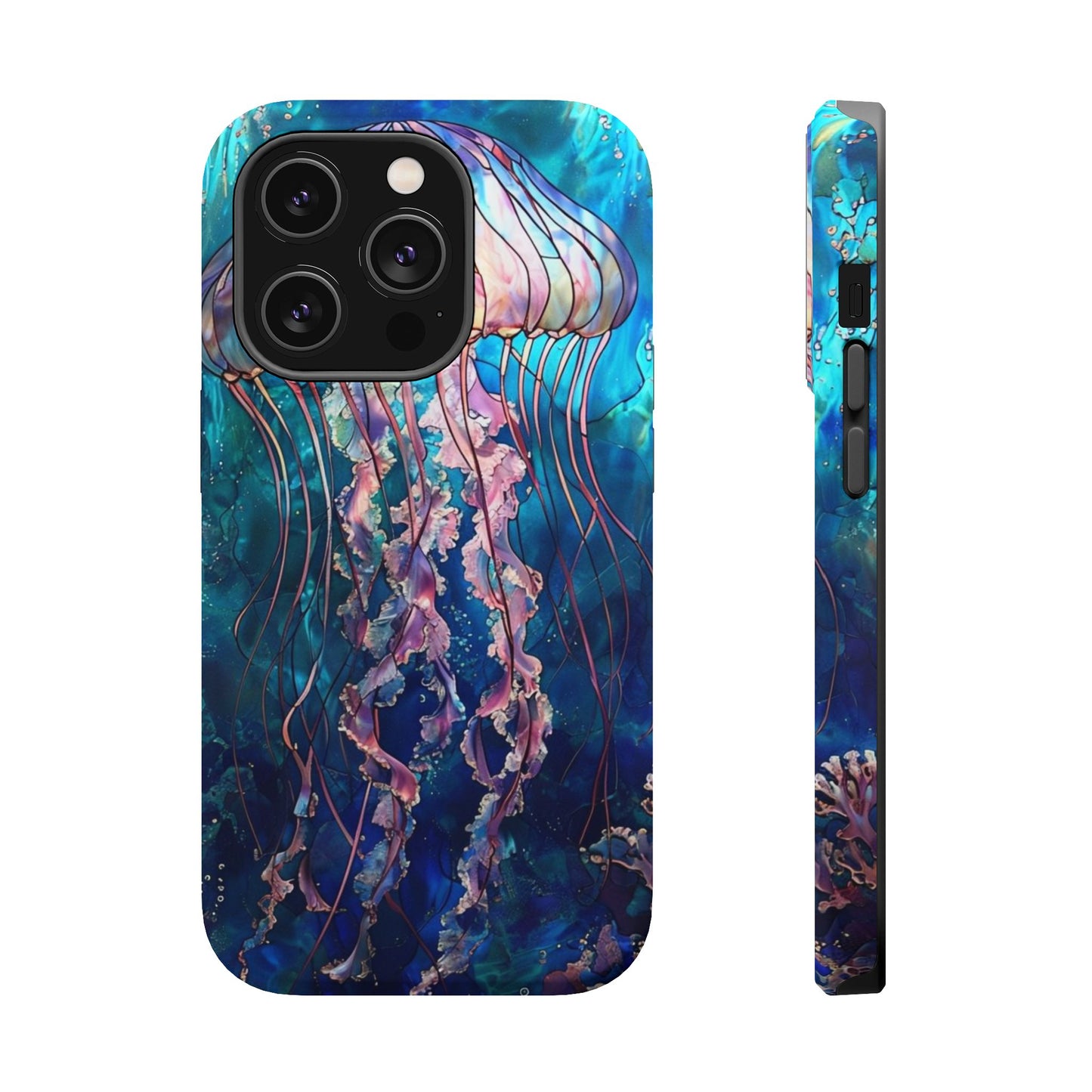 Jellyfish Ocean Magnetic Impact Phone Case