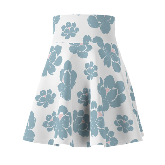 Floral Women's Skater Skirt | Boho Chic, Casual Wear, Summer Style, Festival Fashion, Gift for Her