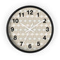 Modern Wave Pattern Wall Clock, Home Decor, Unique Gift, Coastal Vibes, Timepiece, Minimalist Design, Office Decor