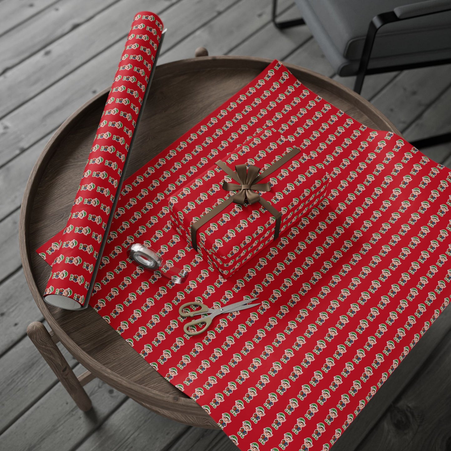 Festive Wrapping Paper Bundle, Holiday Gift Wrap for Christmas, Birthday Parties, Eco-Friendly Gift Packaging, Versatile Wrapping Solutions