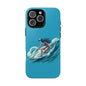 Surfing Phone Case, Coastal Vibes Phone Cover, Tough Cases for Beach Lovers, Ocean Art Phone Accessories, Summer Gift Idea