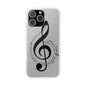 Phone Case — Musical Treble Clef Design