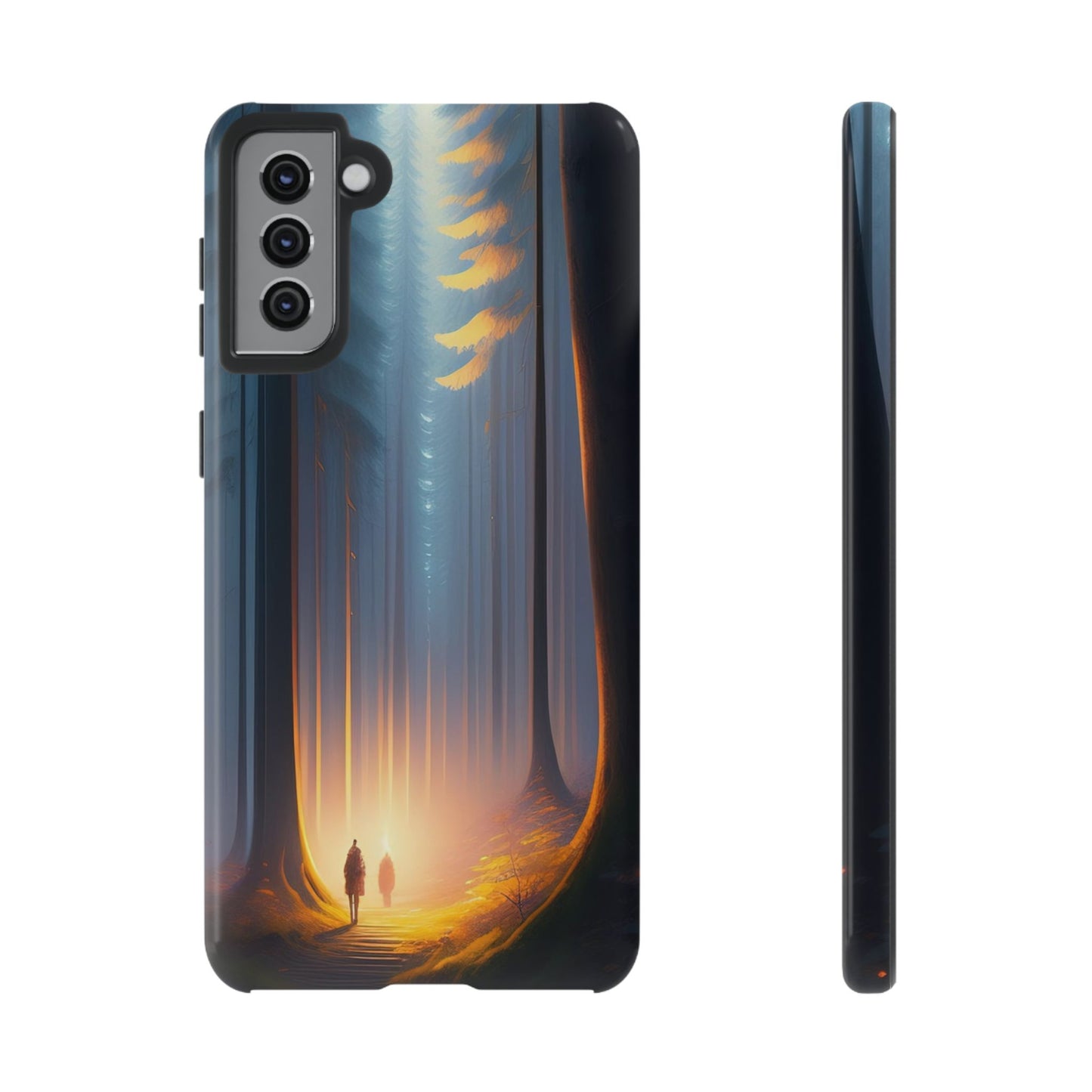 Phone Case — Mystical Forest Nightscape Protective Tough Case