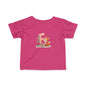 Whimsical Fox Infant Tee, Cute Kids Shirt, Personalized Baby Clothing, Baby Shower Gift, Eco-Friendly Toddler Tee