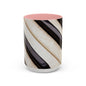 Musical Accent Coffee Mug | Piano Design, Coffee Lover Gift, Musician Mug, Stylish Drinkware, Home & Office Decor