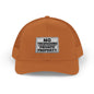 No Trespassing Snapback Trucker Cap, Outdoor Adventure Hat, Unique Gift for him, Summer Casual Style, Trendy Accessory