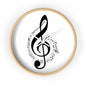 Musical Wall Clock - Perfect for Music Lovers, Home Decor, Gifts