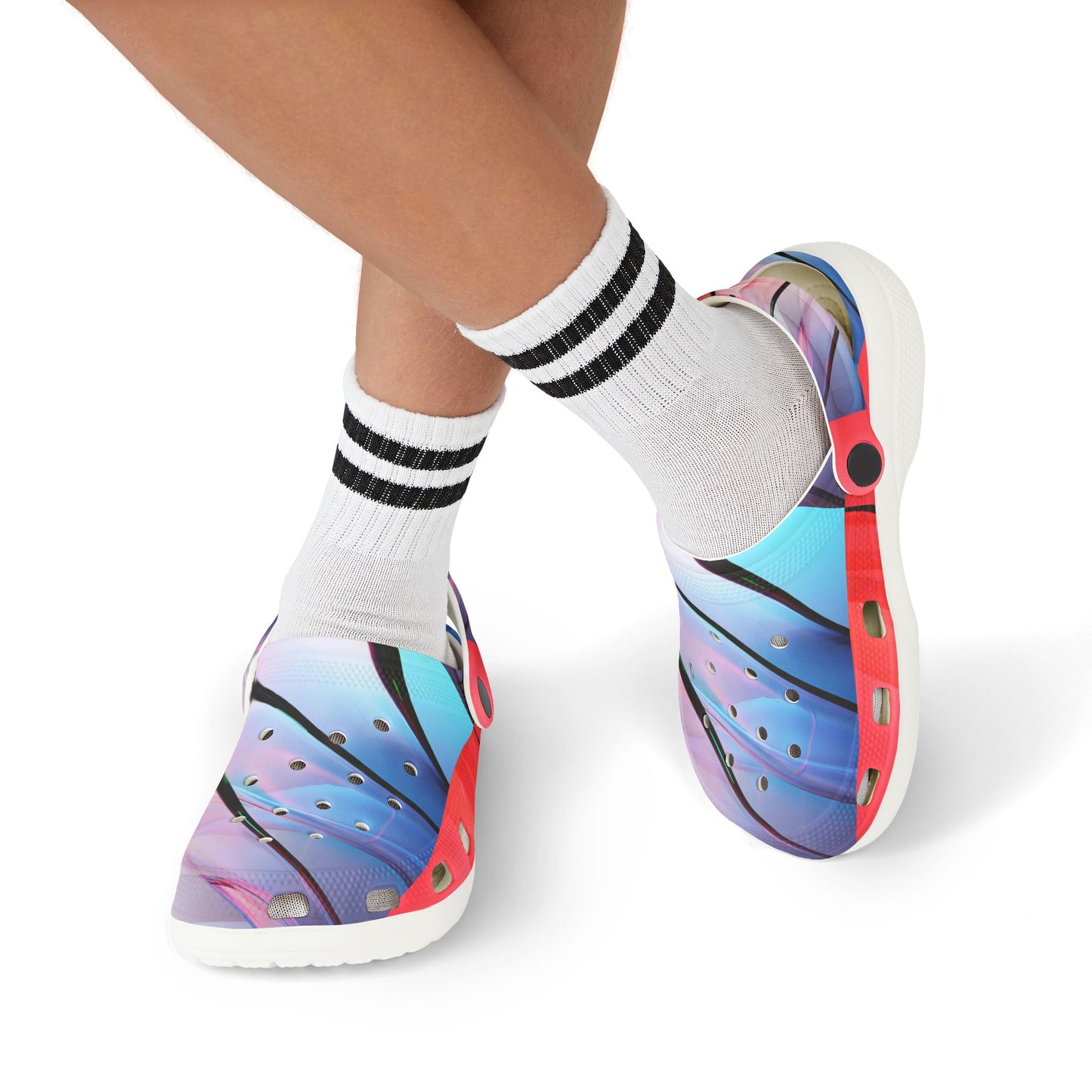Vibrant Kids' Clogs
