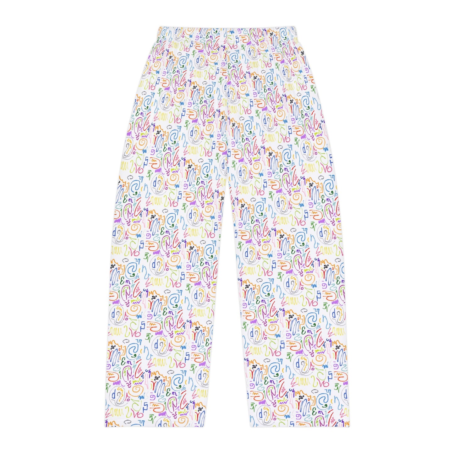 Vibrant Floral Men's Pajama Pants
