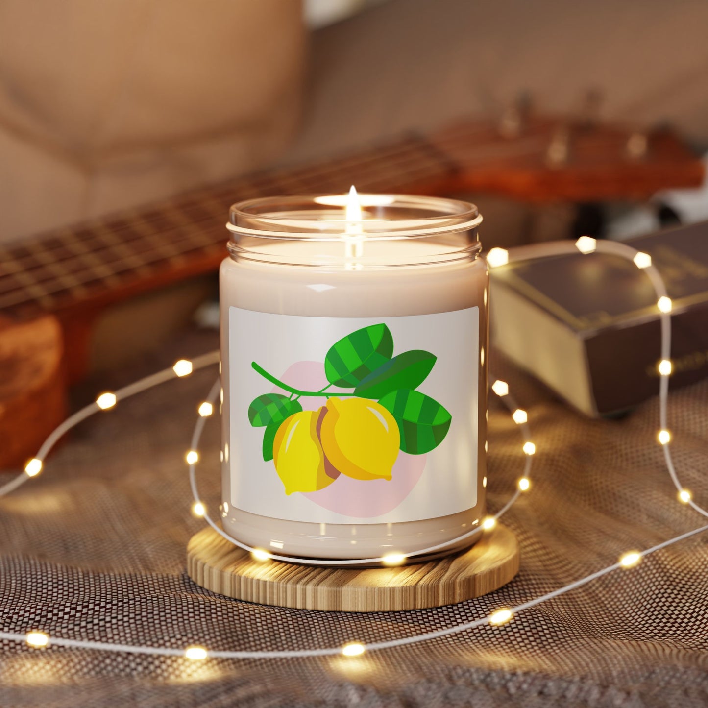 Lemon Grove Scented Soy Candle — Fresh Citrus 9oz