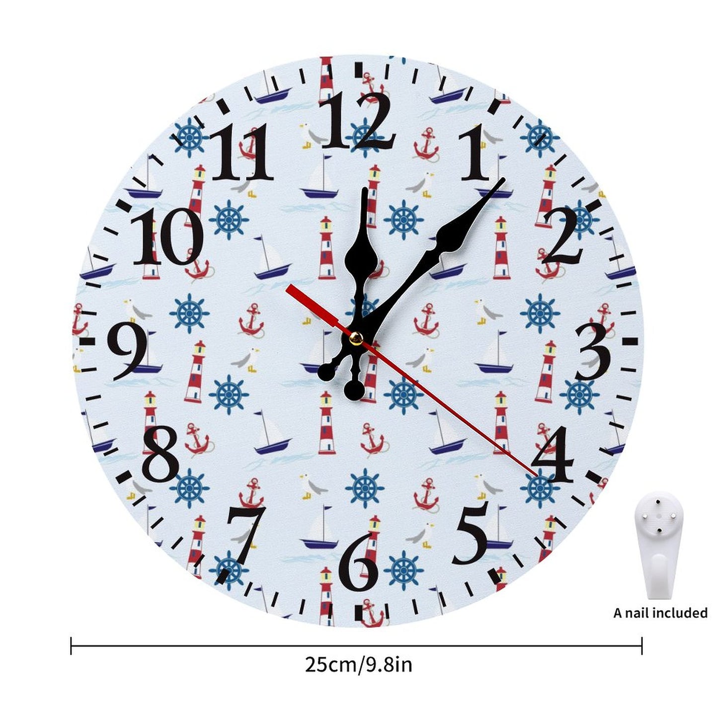 Modern Wooden Wall Clock