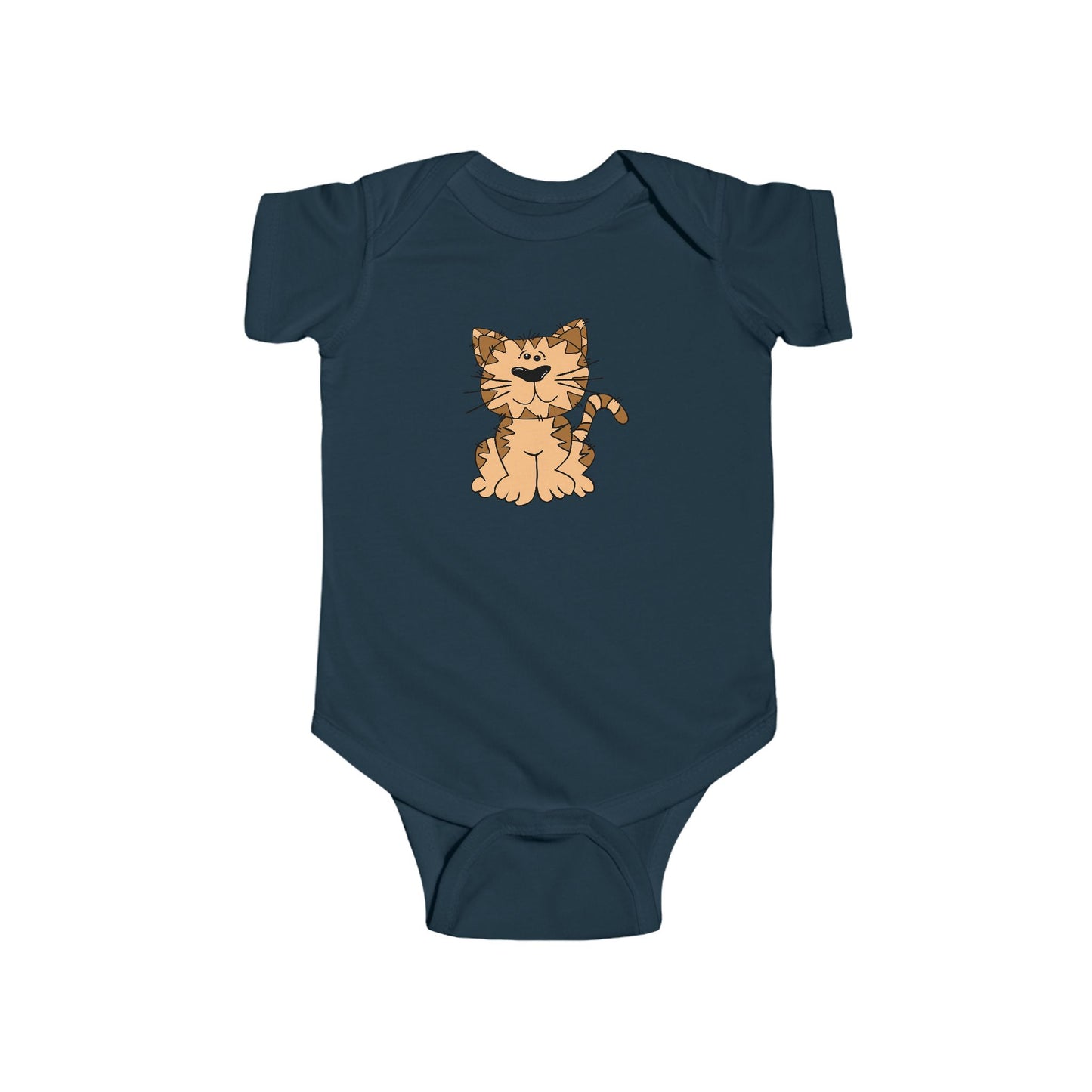 Cute Cat Infant Bodysuit for Baby, Newborn Gift, Funny Baby Onesie, Kitten Graphic Tee, Adorable Toddler Apparel
