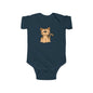 Cute Cat Infant Bodysuit for Baby, Newborn Gift, Funny Baby Onesie, Kitten Graphic Tee, Adorable Toddler Apparel
