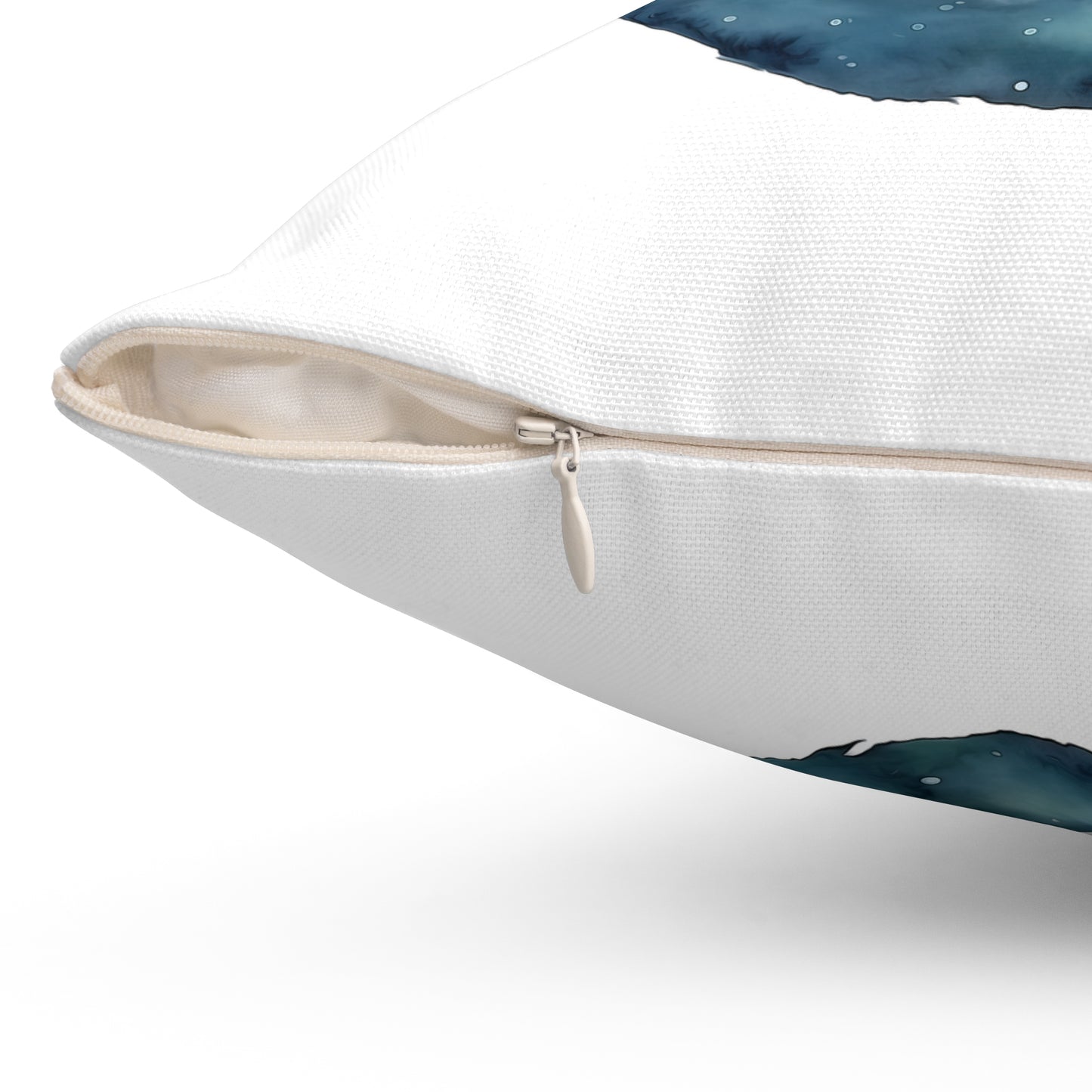 Spun Polyester Square Pillow - Moon