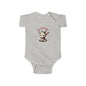 Infant Christmas Reindeer Bodysuit — "Merry Christmas" Baby Onesie