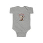 Infant Christmas Reindeer Bodysuit — "Merry Christmas" Baby Onesie