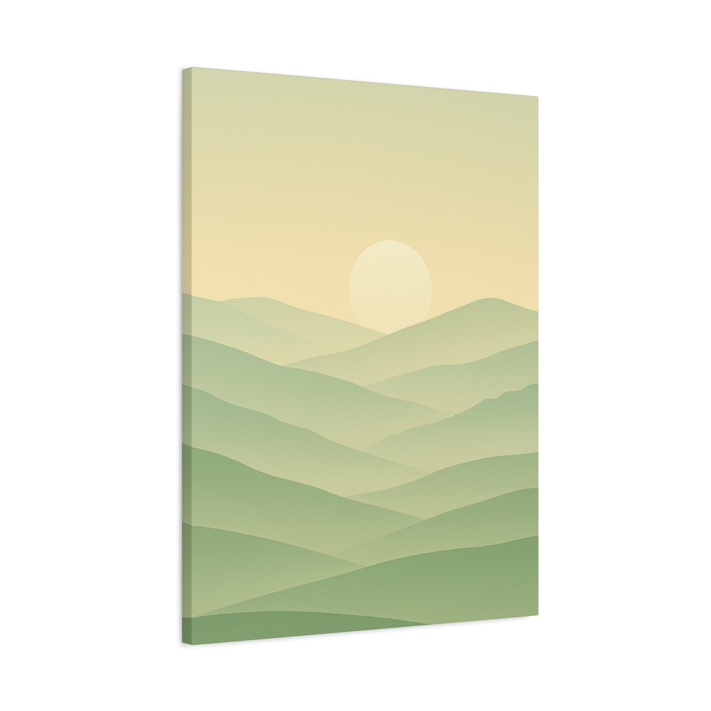 Matte Canvas, Stretched, 1.25" Sunset or Sunrise