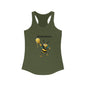 Sticky Sweet Bee Racerback Tank, Cute Summer Top, Gift for Bee Lovers, Fun Fitness Apparel