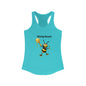 Sticky Sweet Bee Racerback Tank, Cute Summer Top, Gift for Bee Lovers, Fun Fitness Apparel