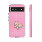 Cute Butterfly Phone Case, Tough Cases, Floral Phone Accessory, Gift for Her, Spring Fashion, Kids' Birthday Present, Pastel Aesthetic